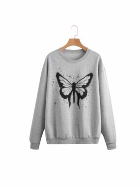 Butterfly Sweater🩶🖤